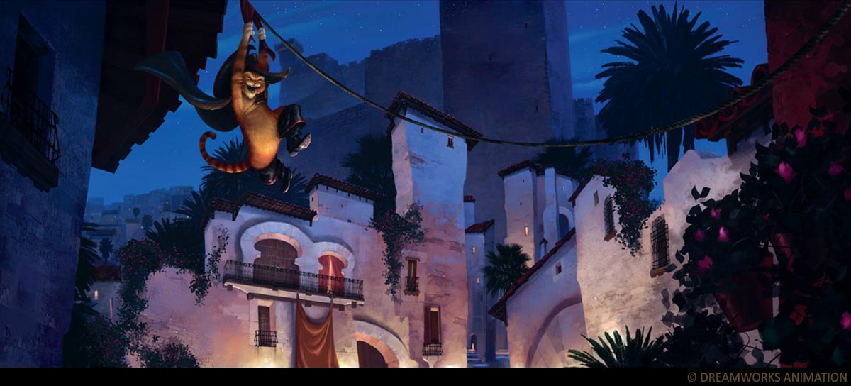 Living Lines Library Puss in Boots (2011) Color Keys