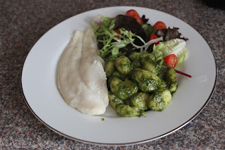 Vietnamese River Cobbler with English Pesto and Potato Gnocci