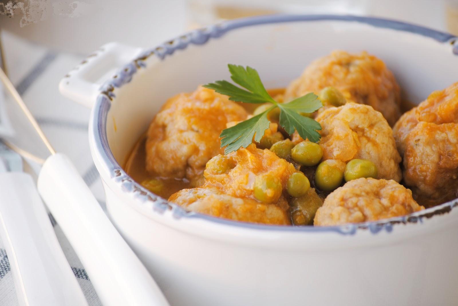 Your Spanish Recipes Caldo con Pelotas (Broth with Balls)