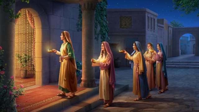 Wise Virgins, Welcome the Lord's Return