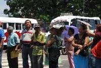 Jubilados y pensionados marchan en Bolívar para exigir homologación de beneficios