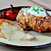 Batata Recheada Hasselback (Fatiada)