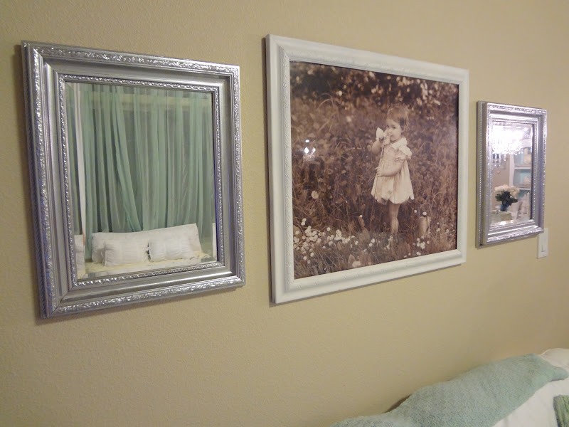 Not So Shabby Shabby Chic Silver spray paint