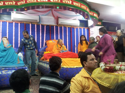 Shree Kripaluji Maharaj at Golok Dham, ashram, New Delhi