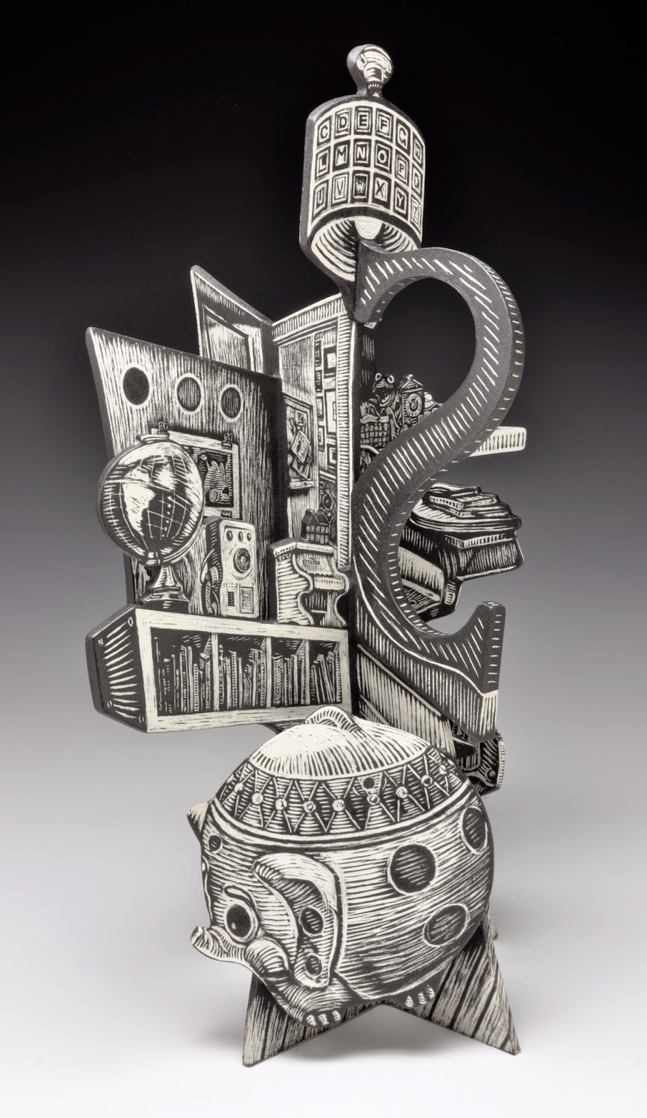 process Ceramic Sculpture