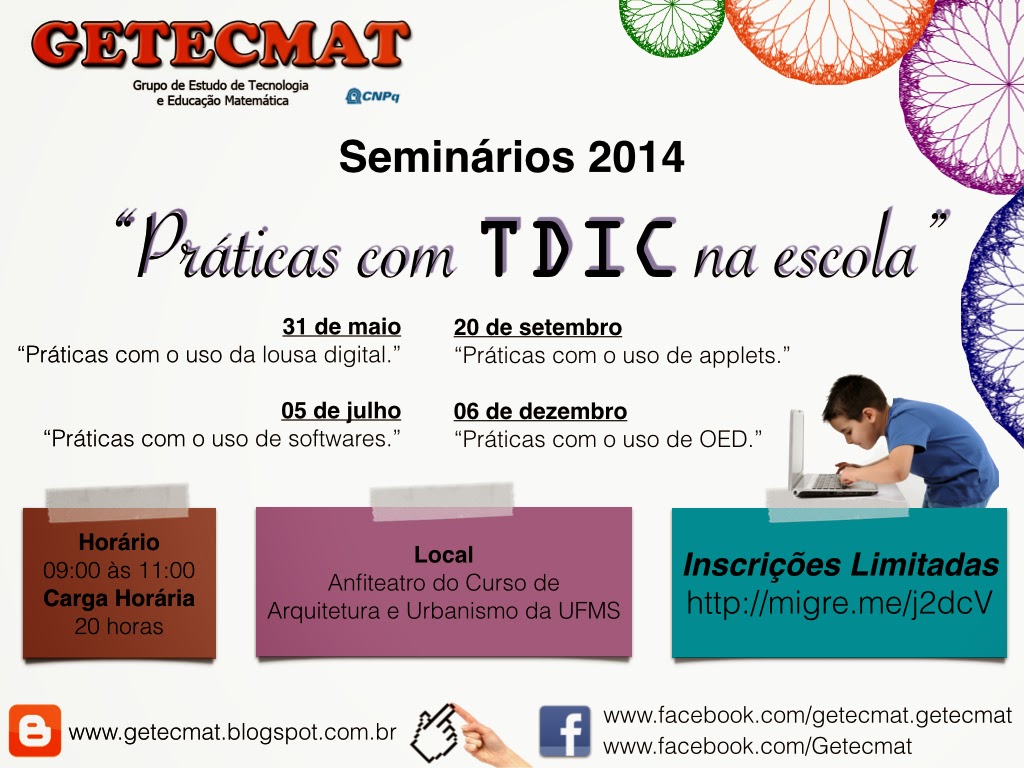 Inscrição? Clique aqui.