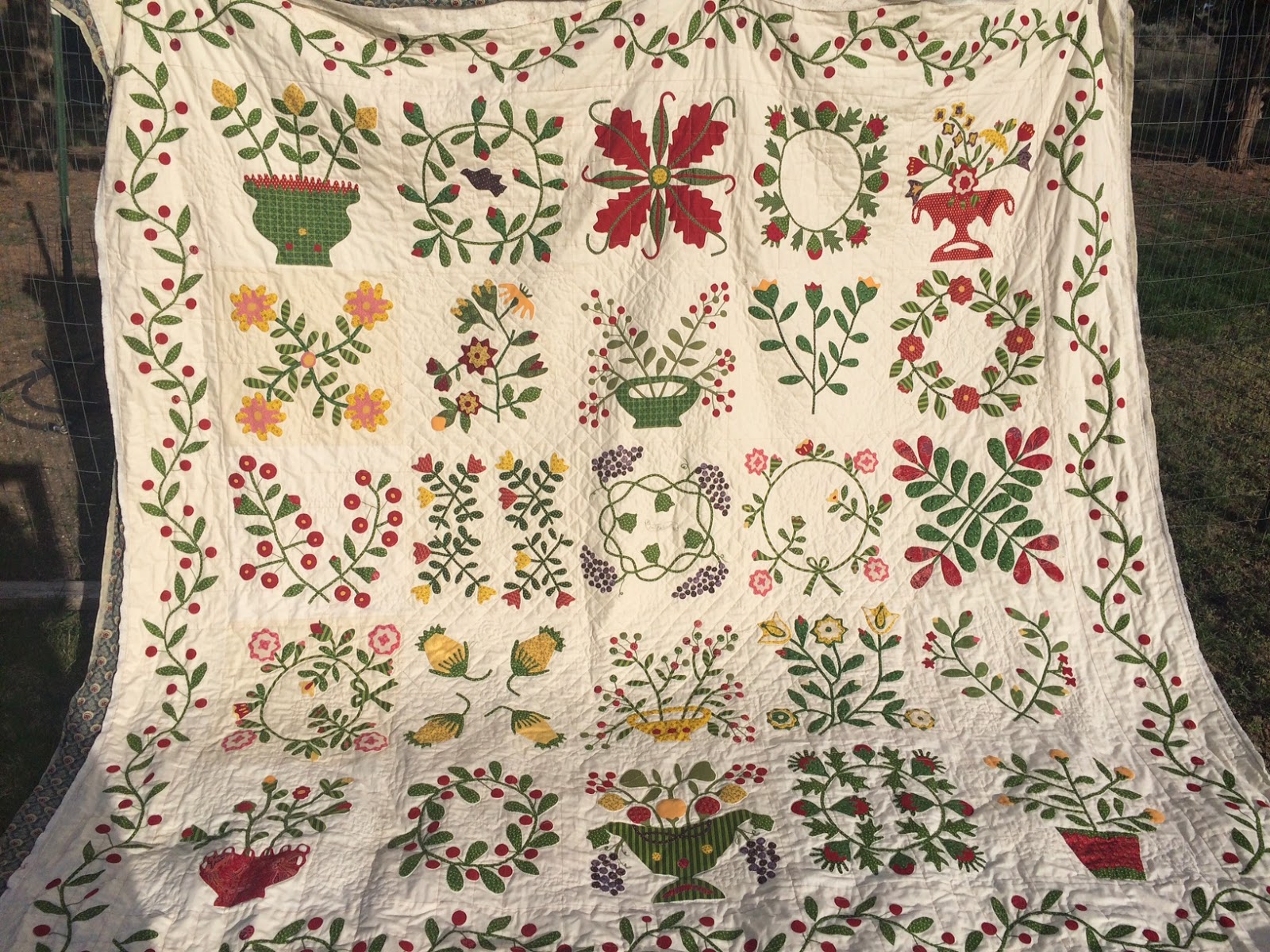 Humble Quilts Beyond the Cherry TreeSlow Going