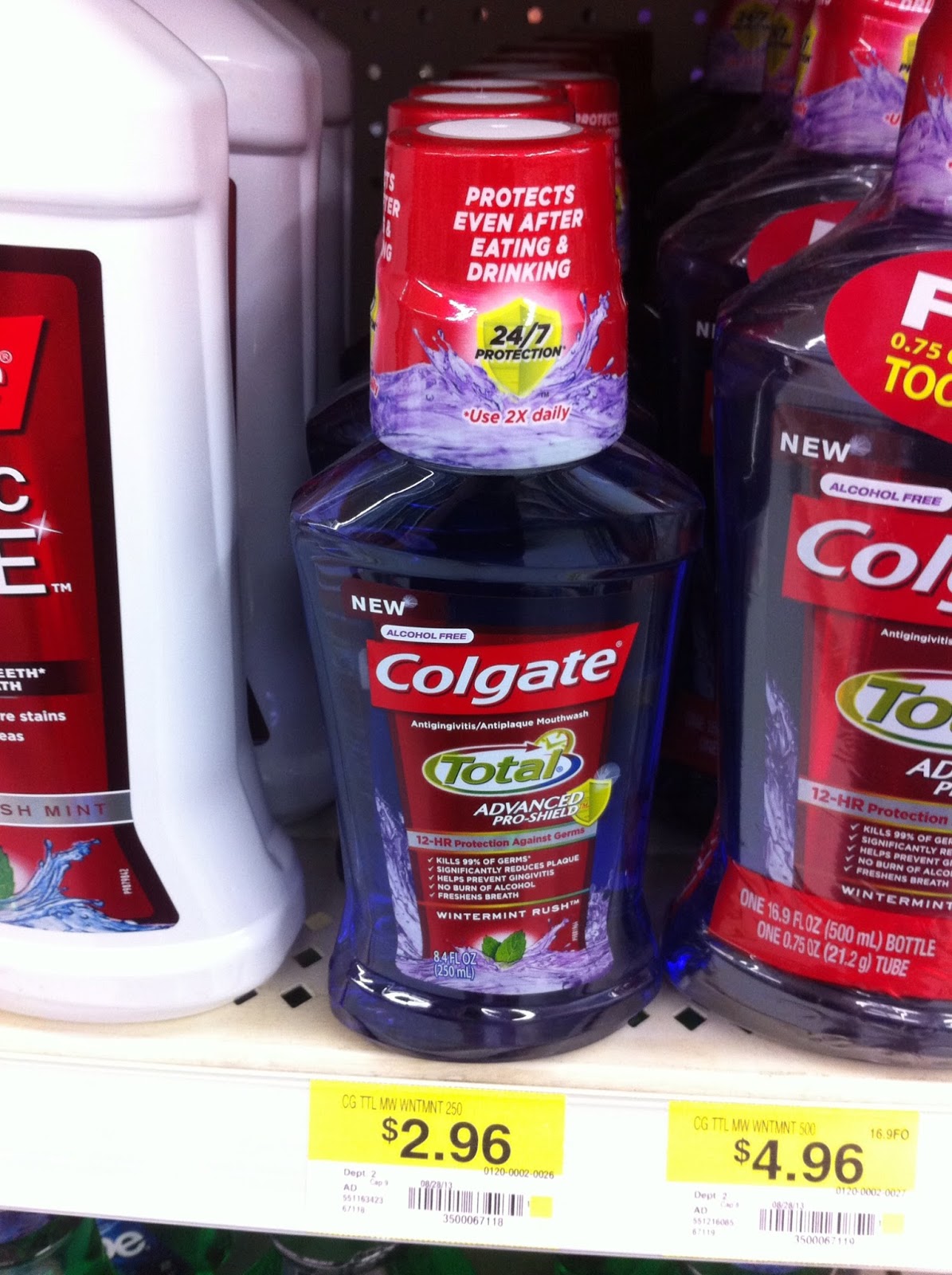 Heart of Texas Coupon Gal Walmart Colgate Total Advanced Mouthwash
