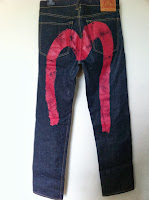 evisu daicock size 31,selvedge (kepala kain)