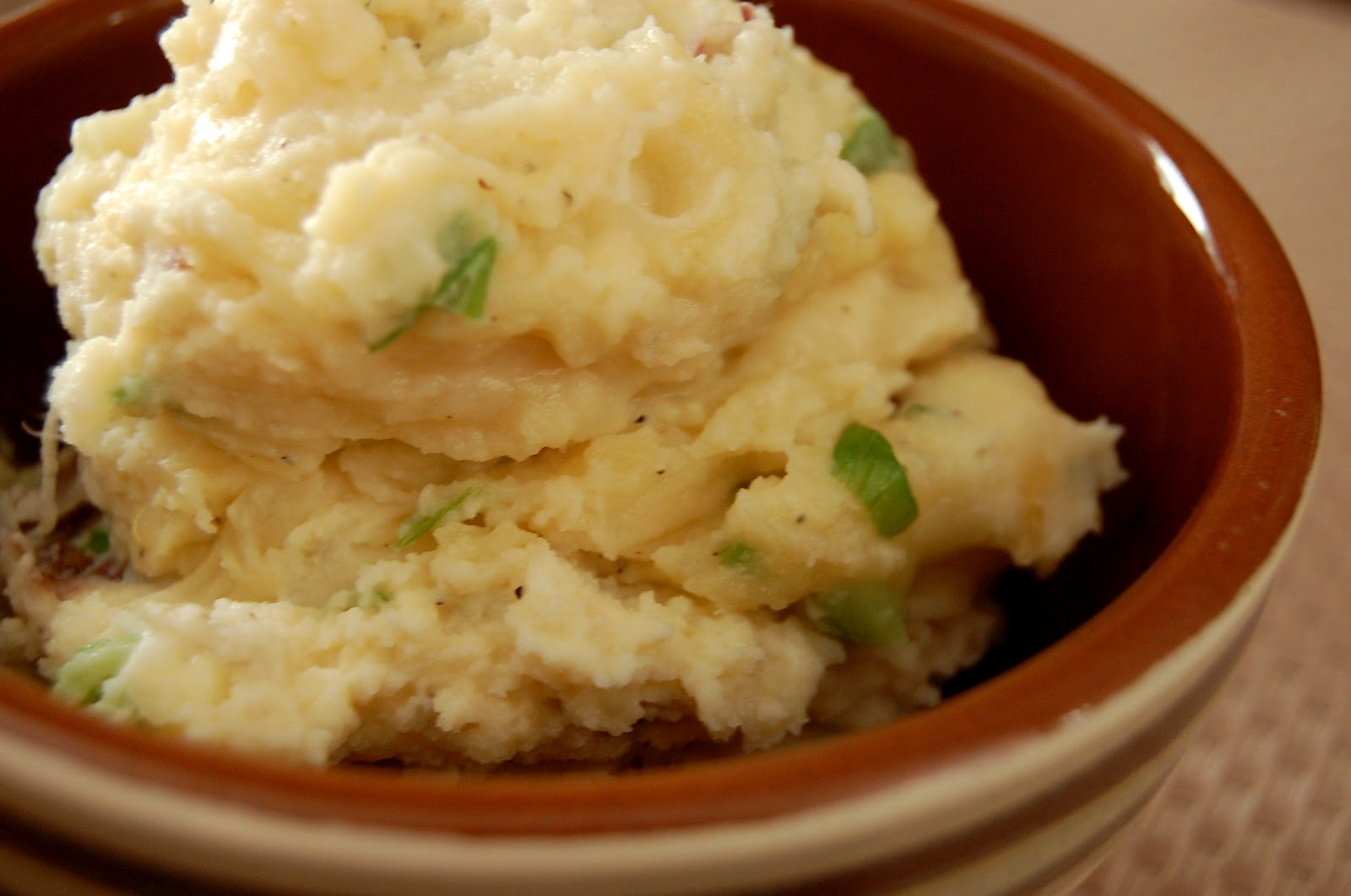 PromiseMe2....and A Lot About Food! Loaded Roasted Garlic Mashed Potatoes