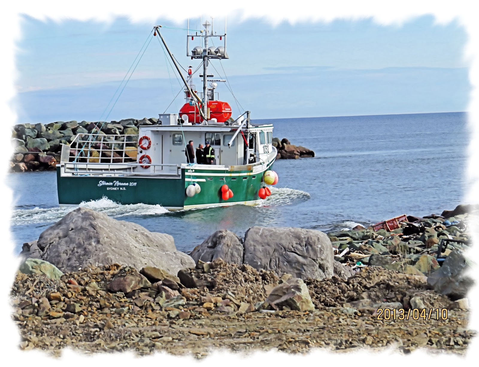 A Cape Breton, Nova Scotia, Photo Gallery Glace Bay Harbour, Both
