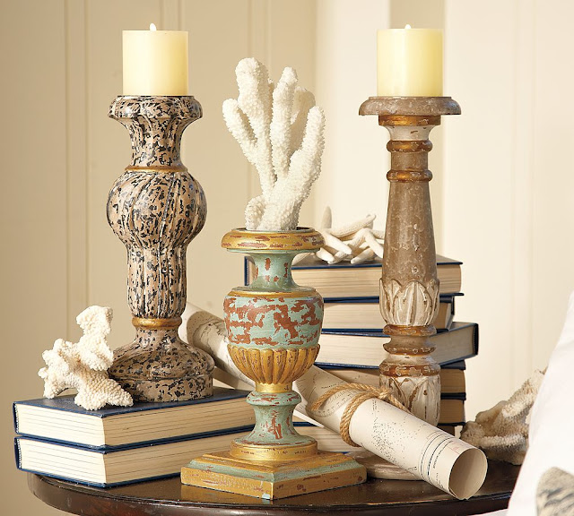 The Comforts of Home Chunky Candle Holders