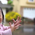 A Little Girl Experiences Rain For The Very First Time