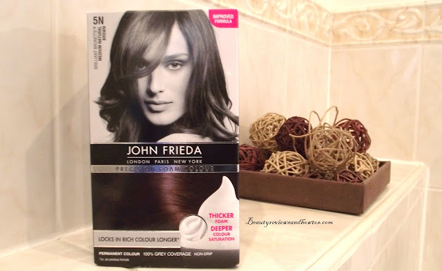 John Frieda Precision Foam Colour Brilliant Brunette Review - 5N Natural Medium Brown John Frieda Precision Foam Colour Brilliant Brunette Review - 5N Natural Medium Brown