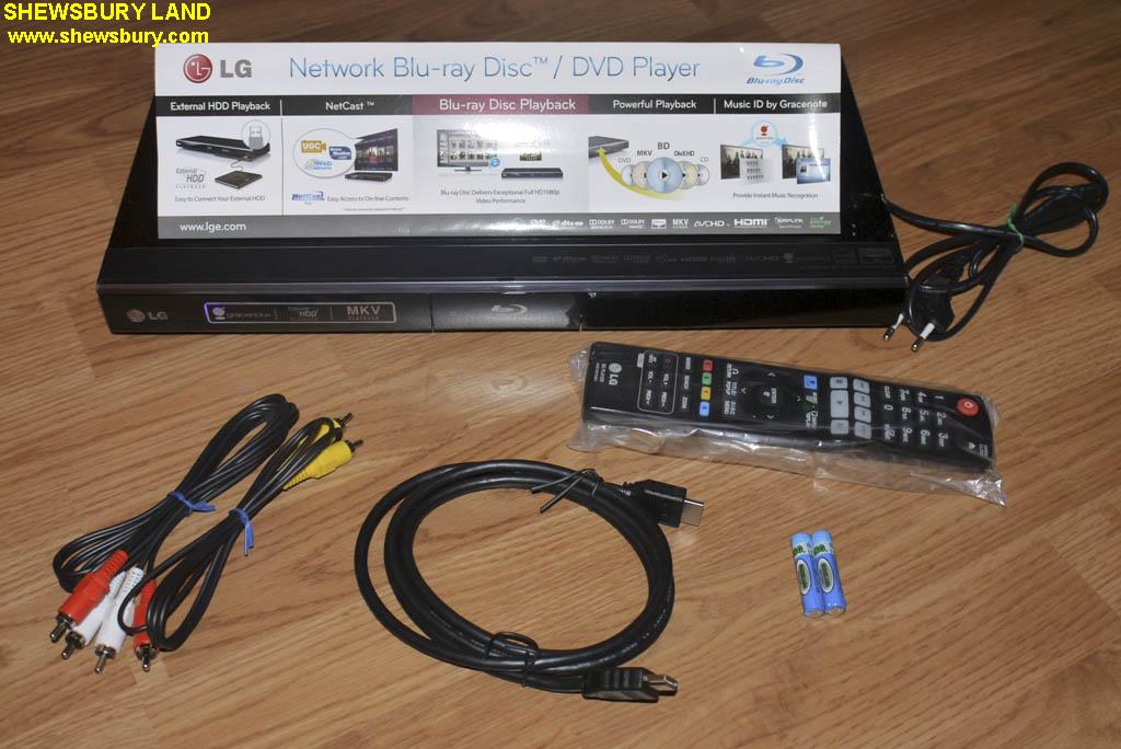 LG BD560 Network Blu Ray Disc and DVD Player