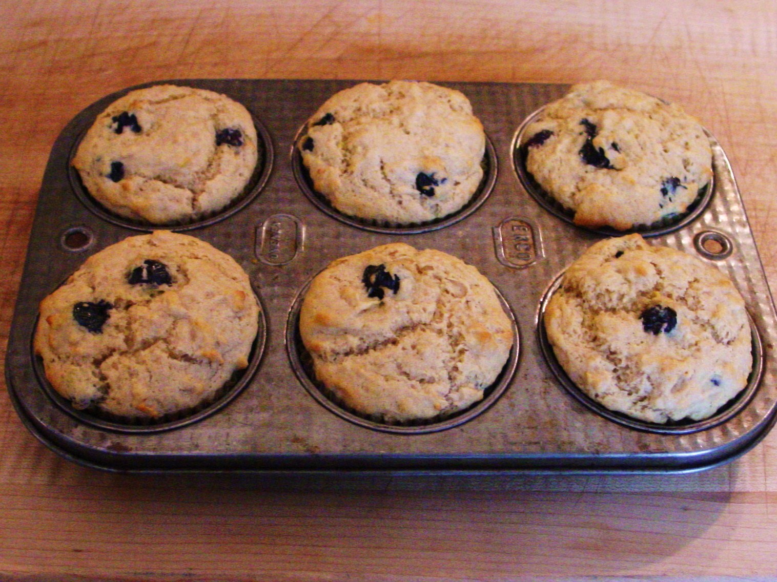 mason jars to muffin tins LemonBlueberry Muffins