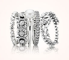 Her Majesty Stackable Ring Pink Her Majesty Stackable Ring Pink