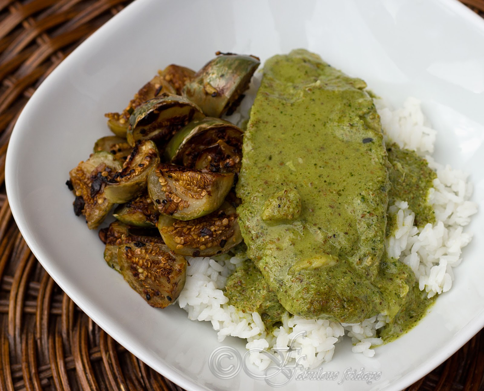 fabulous fridays Tilapia in coconut sauce