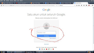 Masukkan Nama Gmail dan passowrd anda Masukkan Nama Gmail dan passowrd anda