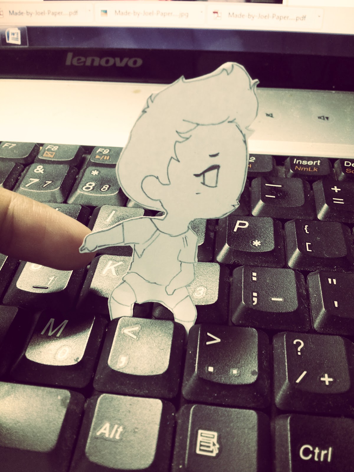 MY ILGI: Patung kertas anime