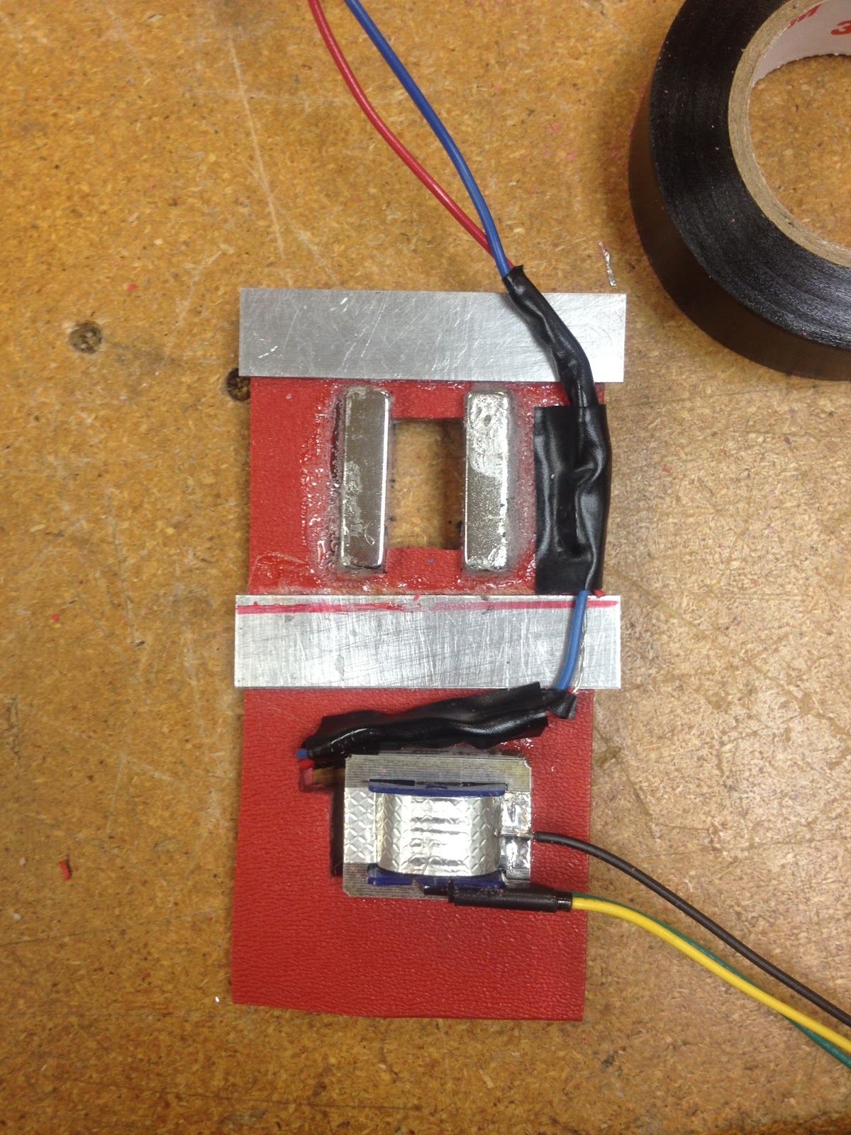 Kelley's Creative Electronics Homemade Ribbon Microphone