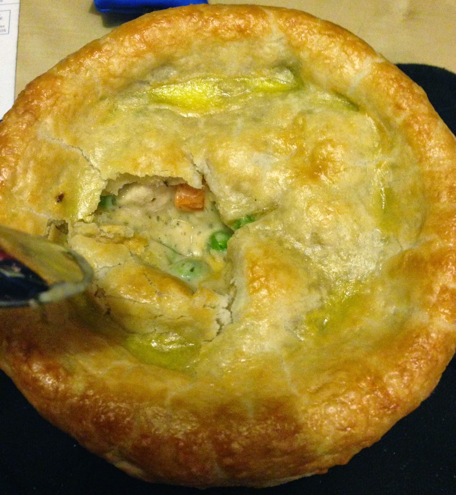 ...the "I Can't Decide" blog... Day 14 Chicken Pot Pies with Buttery