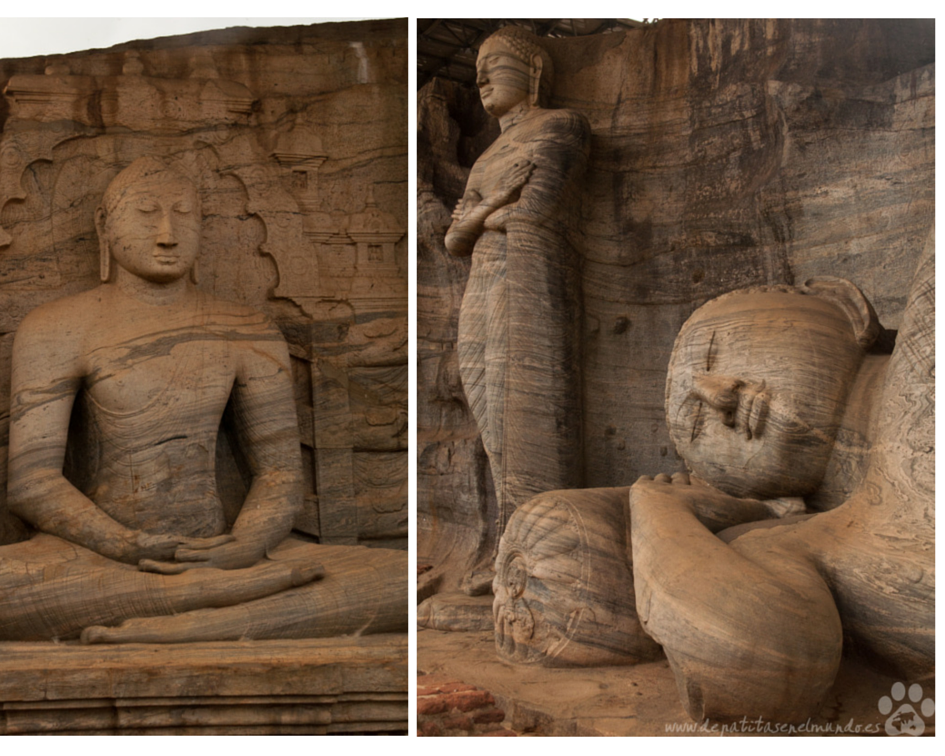Gal Vihara en Polonnaruwa