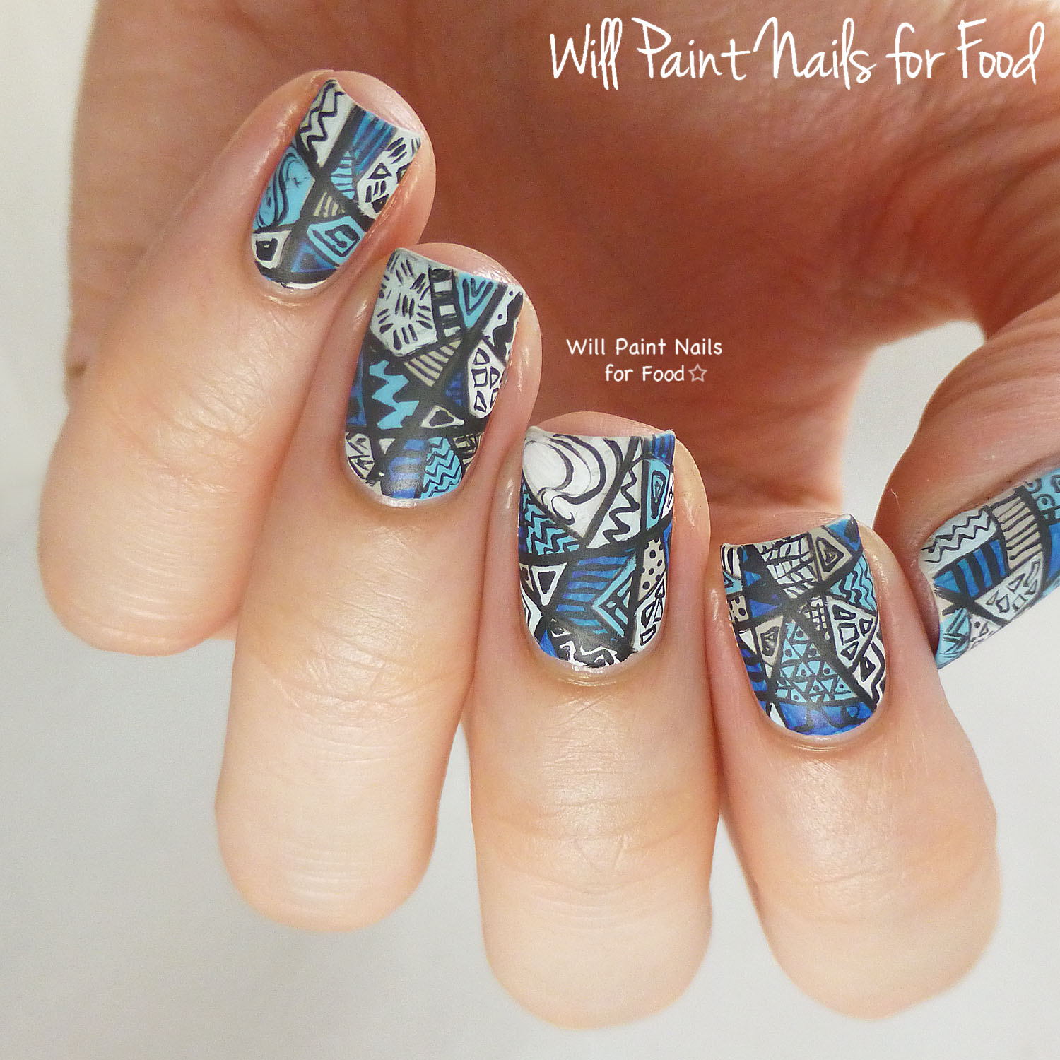 31 Day Nail Art Challenge 2 0 Six Monochromatic Will Paint 31 Day Nail Art Challenge 2 0 Six Monochromatic