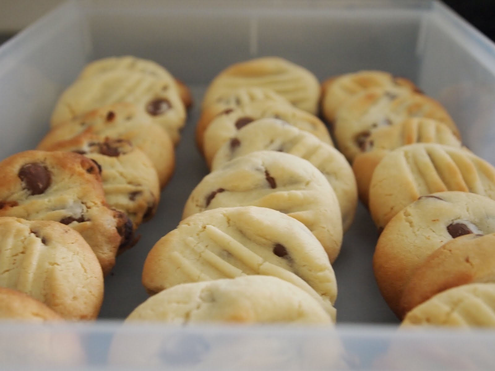 Confessions of a Bakeaholic Two of the best chocchip biscuits