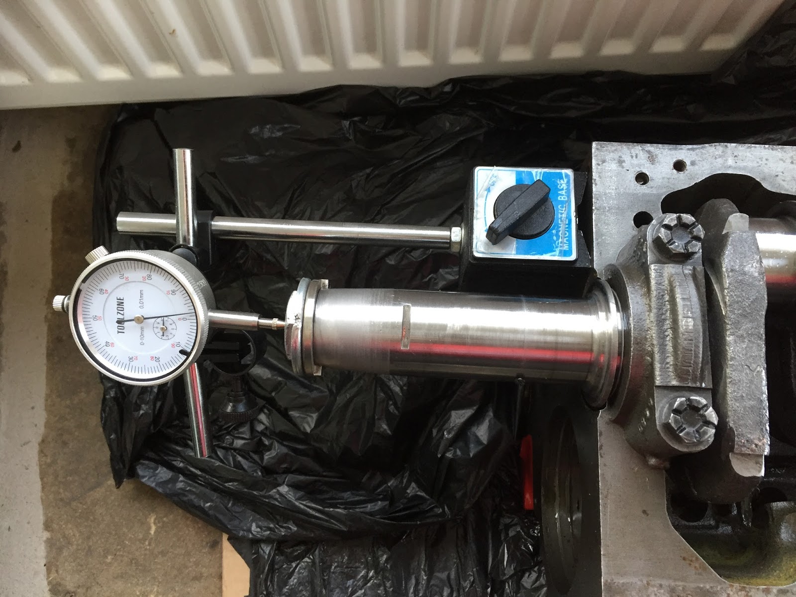 Wayne's Mini Progress Crankshaft Endfloat