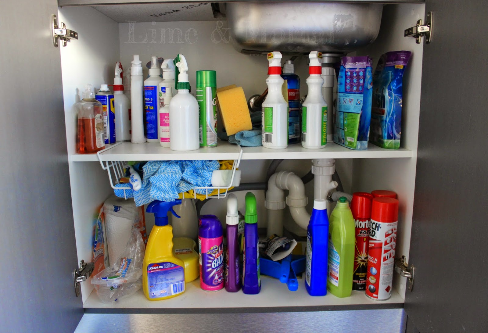 Lime & Mortar Organise Under the Kitchen Sink