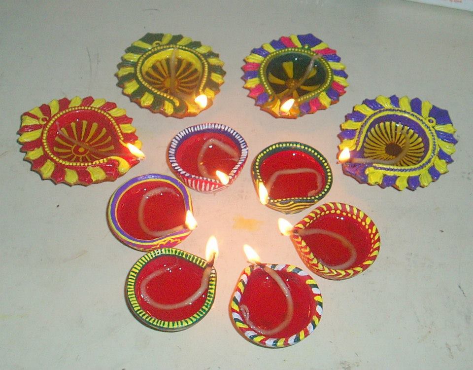 pictures of diyas