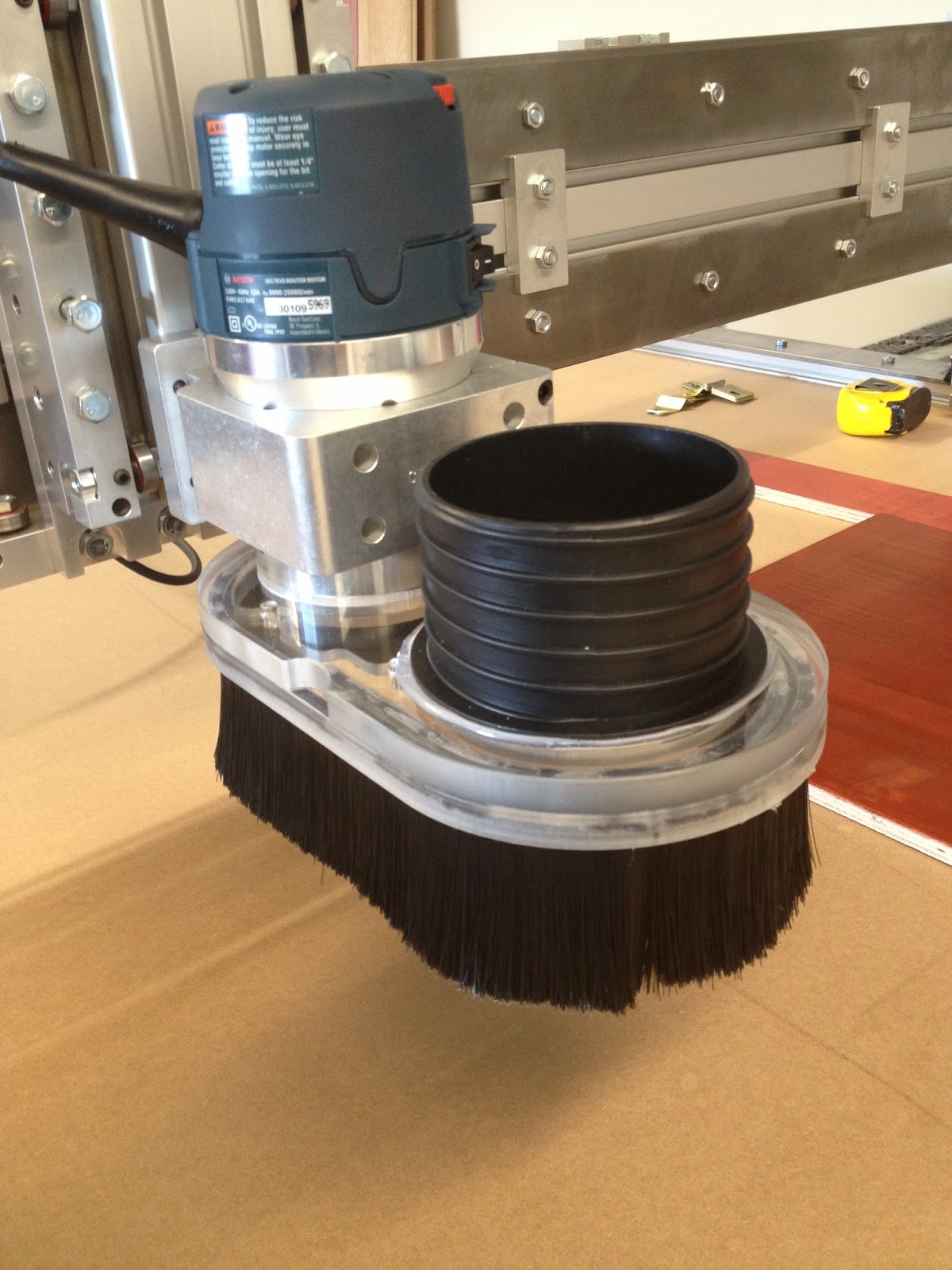 Digital Craft RL cnc router dust shoe