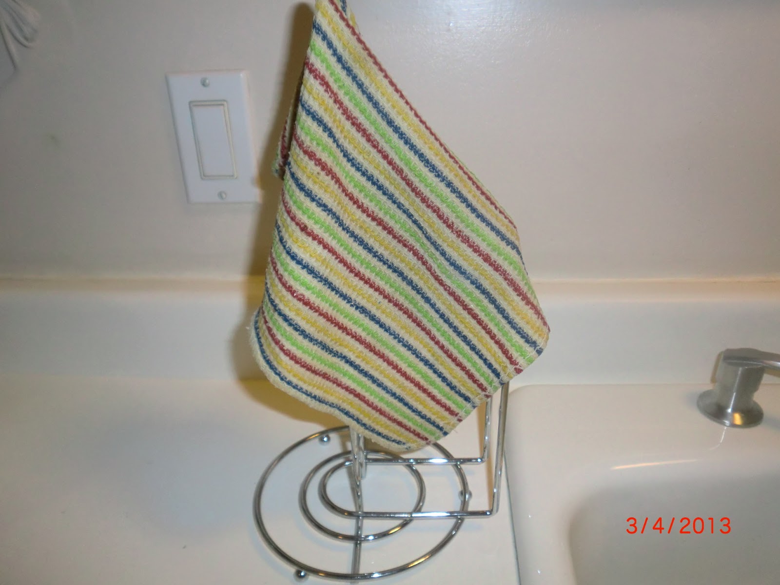 A GAL NEEDS... A Place To Hang Your Wet Dish Rag