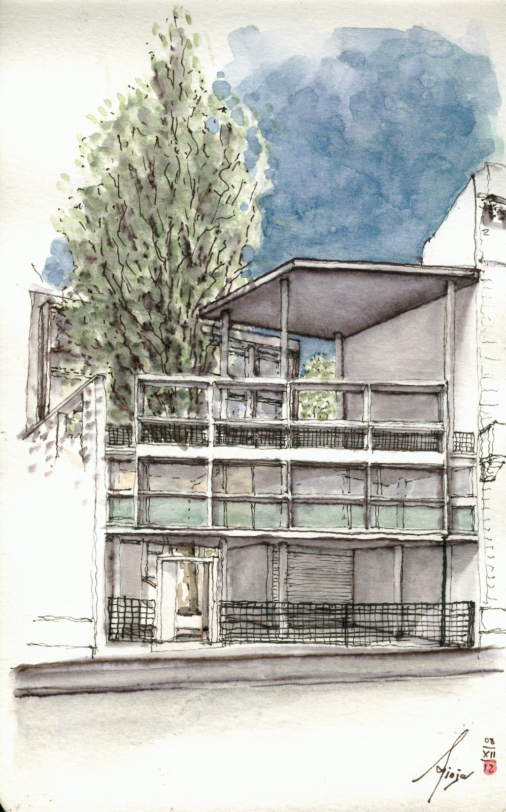 CROQUISARQ CASA CURUTCHET