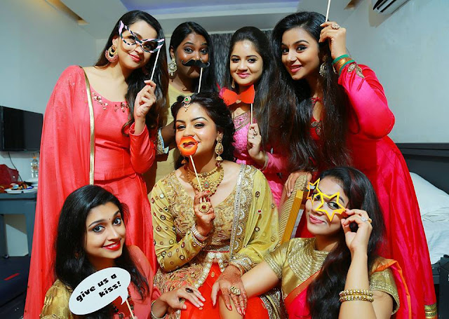 Actress Shilpa Bala on her wedding Engagement day Actress Shilpa Bala on her wedding Engagement day