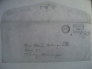 Sample of his hand writing
