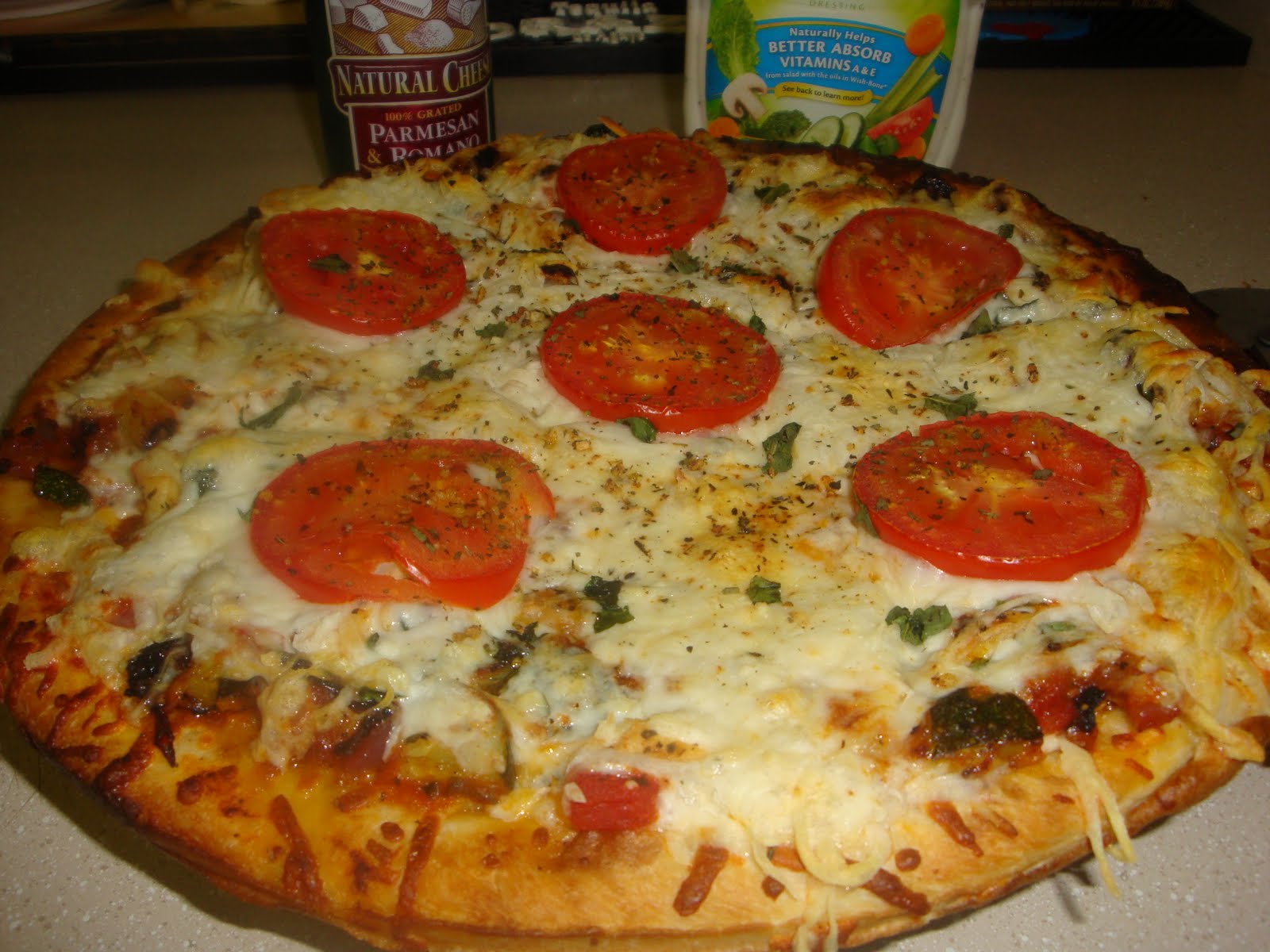 Wine Down with the Owens Boboli Margherita Pizza