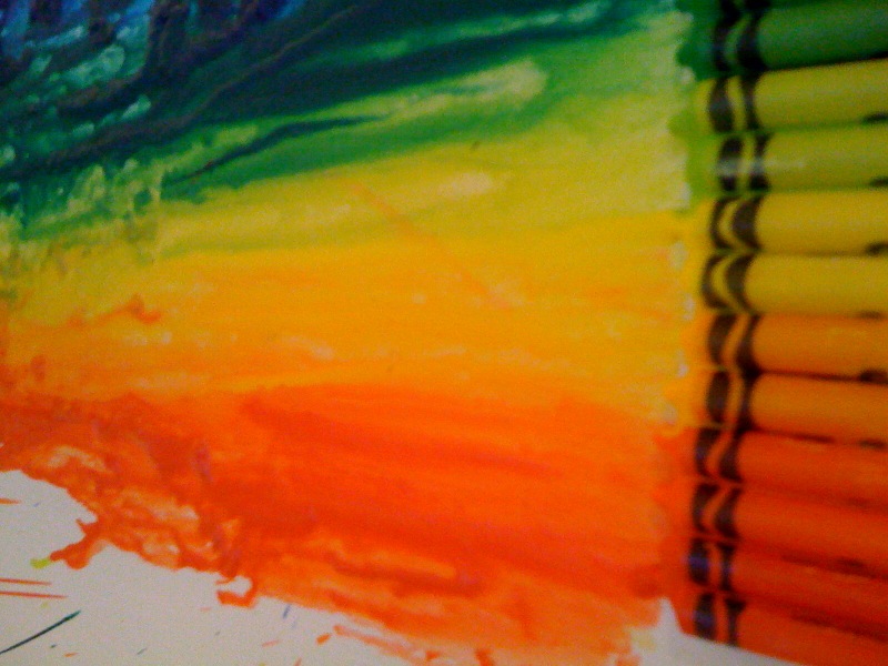 Just some wall art, made of colored pencils... pics