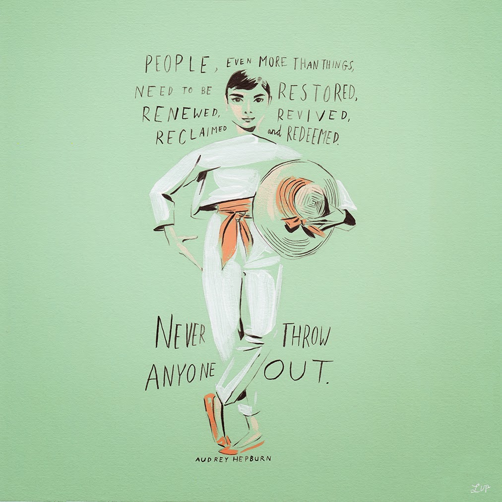 Revival, a Series of Style Icons Illustrations by Libby VanderPloeg