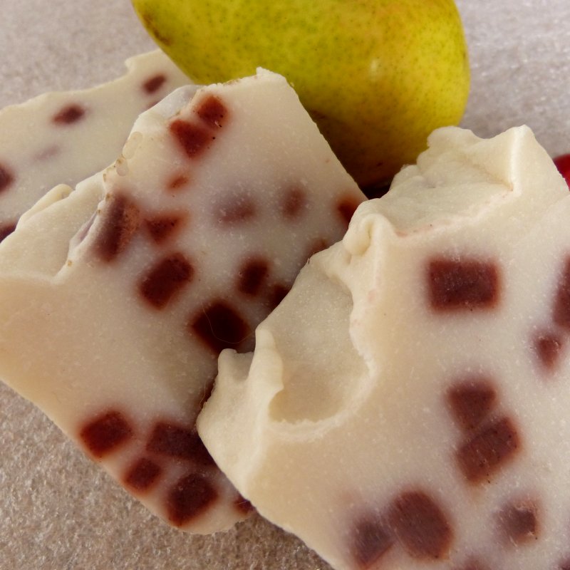 Cranberry Morning Pears & Berries Natural Vegan Handcrafted Soap