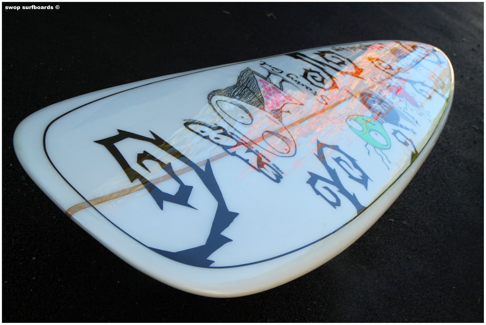 swop surfboards LONGBOARD "TIM BURTON"