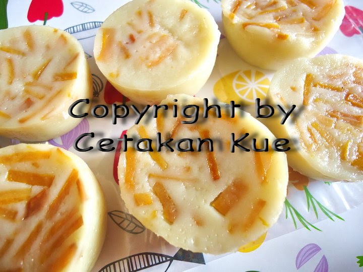 cetakan kue: Talam Tepung Beras Labu