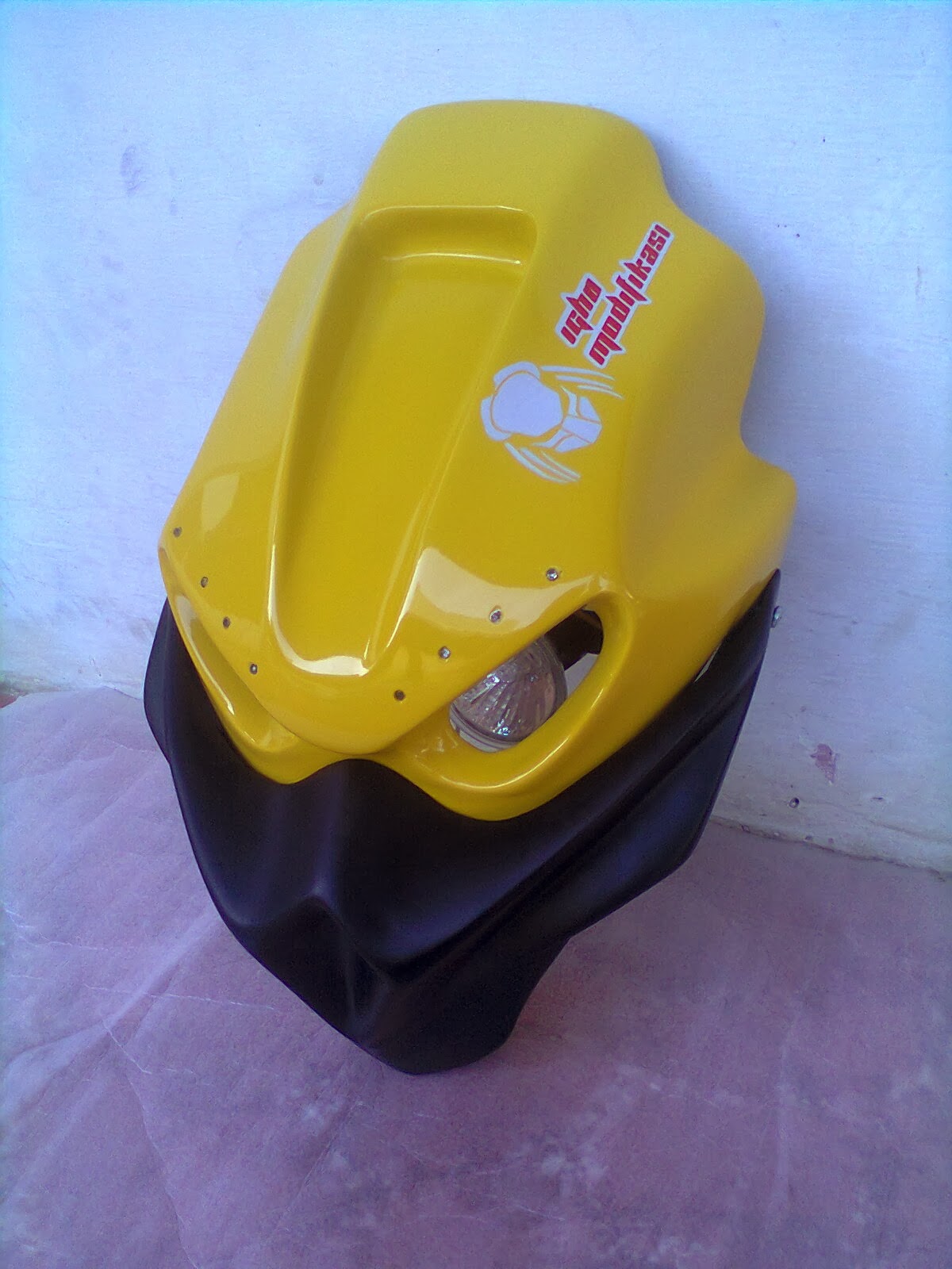 street fighter model buell, headlamp bison street fighter, modifikasi title=