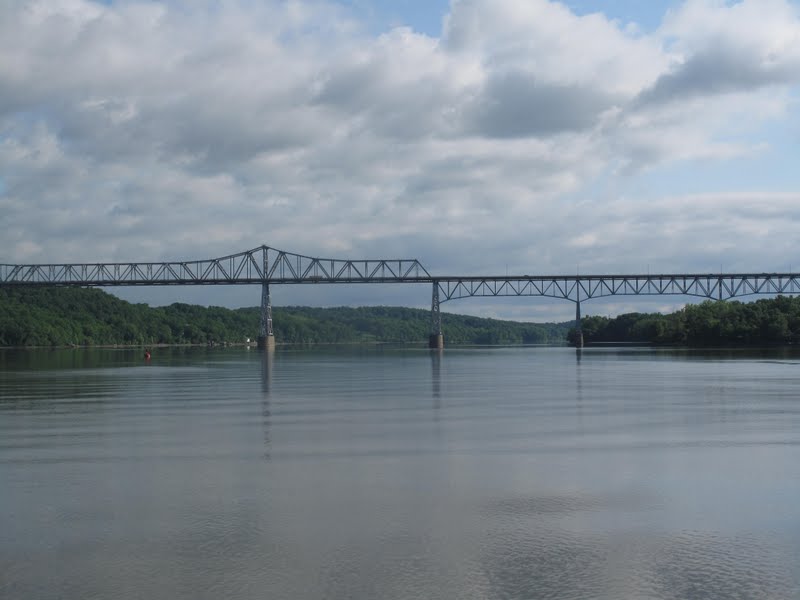 High Spirits Great Loop Voyage Waterford Town Dock, Waterford, New York
