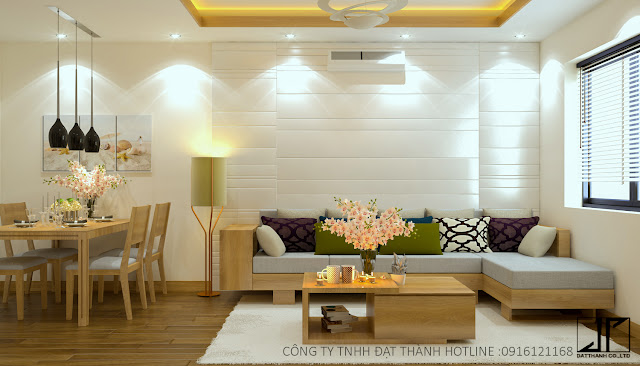 Thiết kế nội thất hiện đại sang trọng giá rẻ nhất tại Bắc Ninh