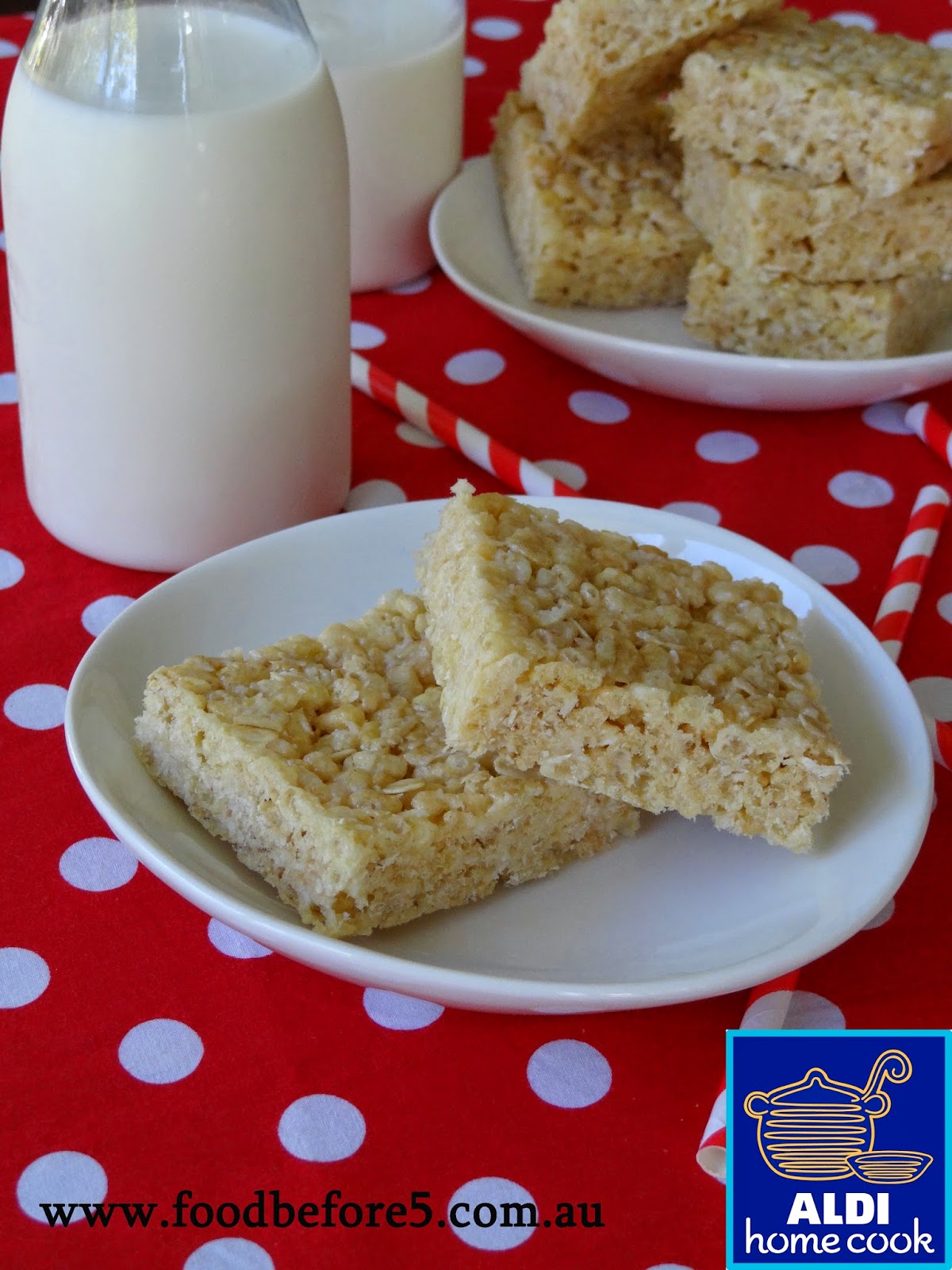 ALDI home cook Rice bubble squares