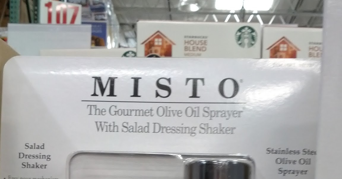 Misto Gourmet Olive Oil Sprayer with Salad Dressing Shaker Costco