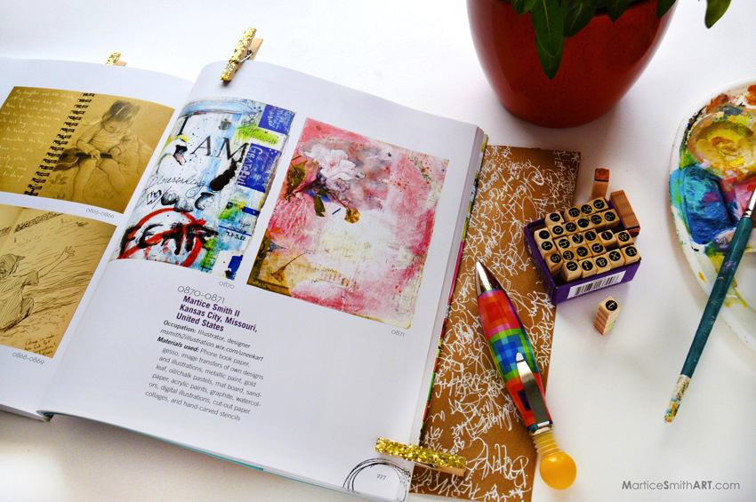 PUBLISHED in A World of Artist Journal Pages Martice Smith Fine Art
