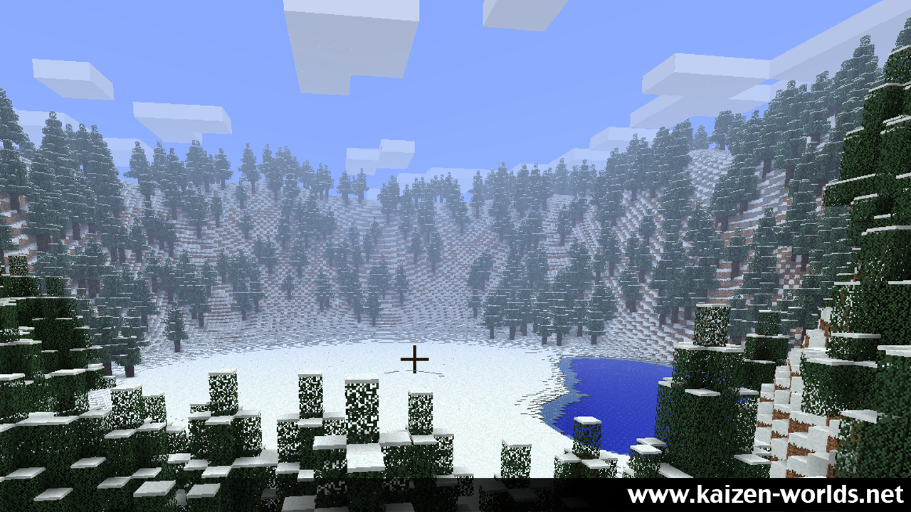 First try with World Painter. Kaizen Worlds